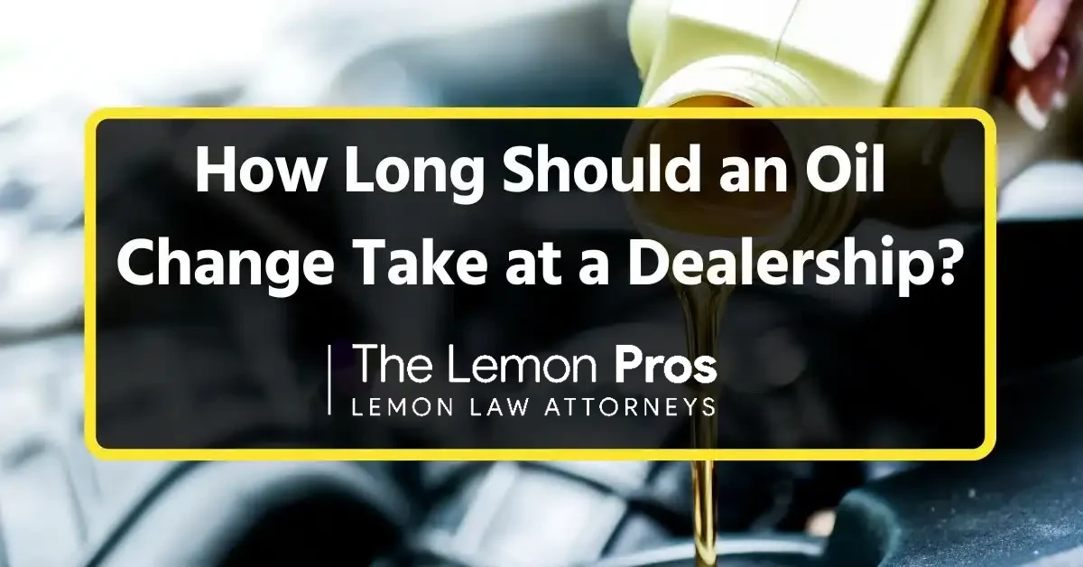 How Long Does Oil Change Take?
