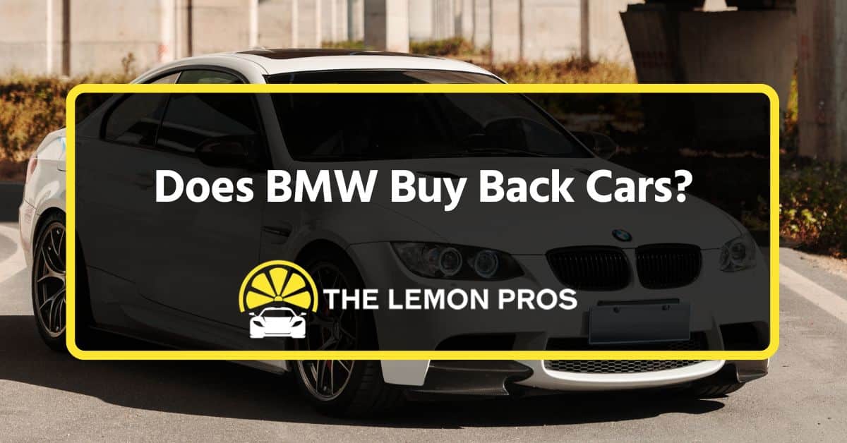 Does BMW Buy Back Cars?