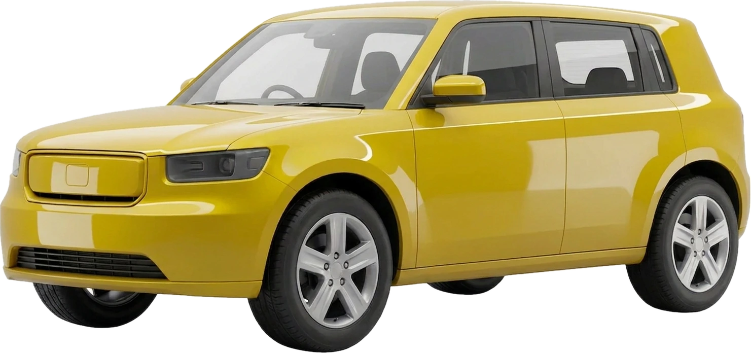 Illustrative vehicle. Not a specific make or model.