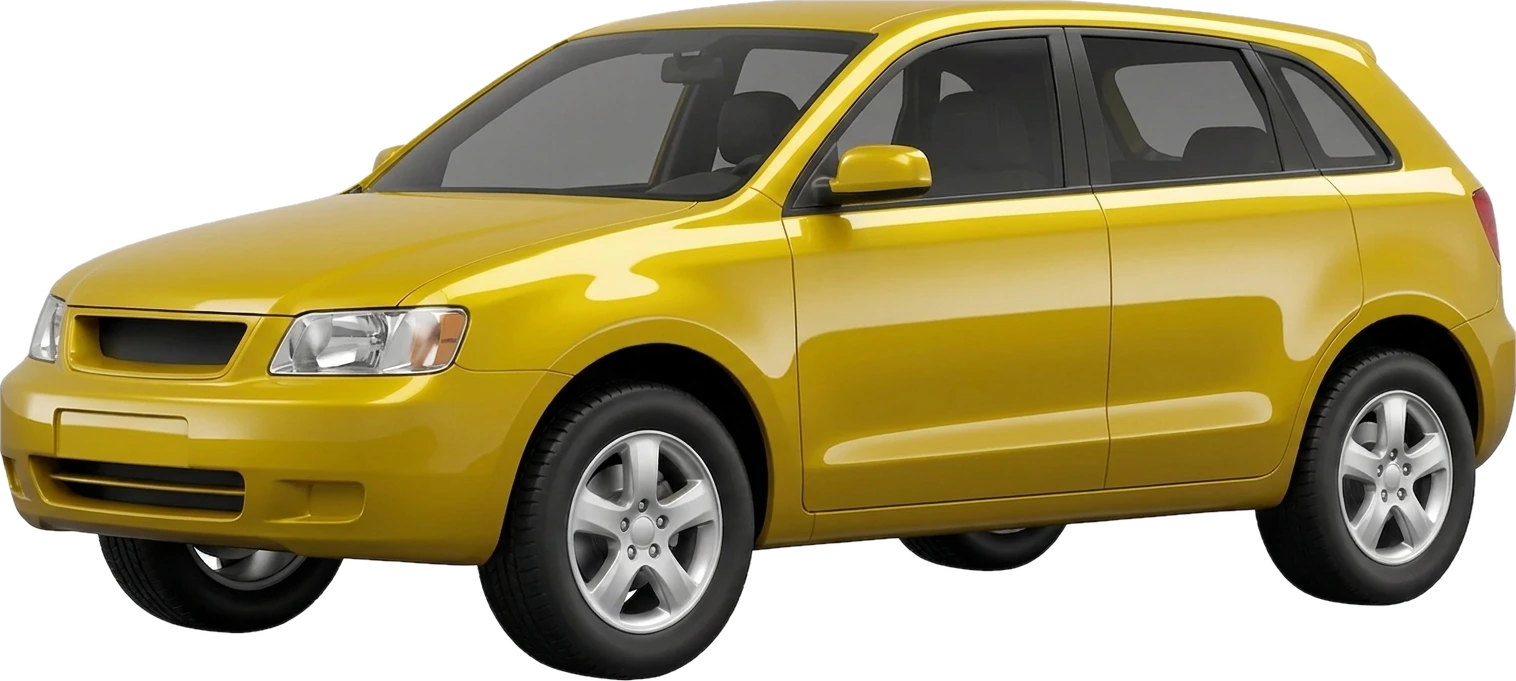 Illustrative vehicle. Not a specific make or model.