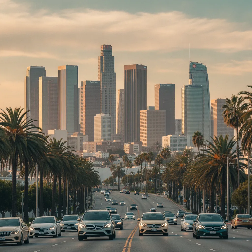 Los Angeles, California, the lemon law service area for The Lemon Pros