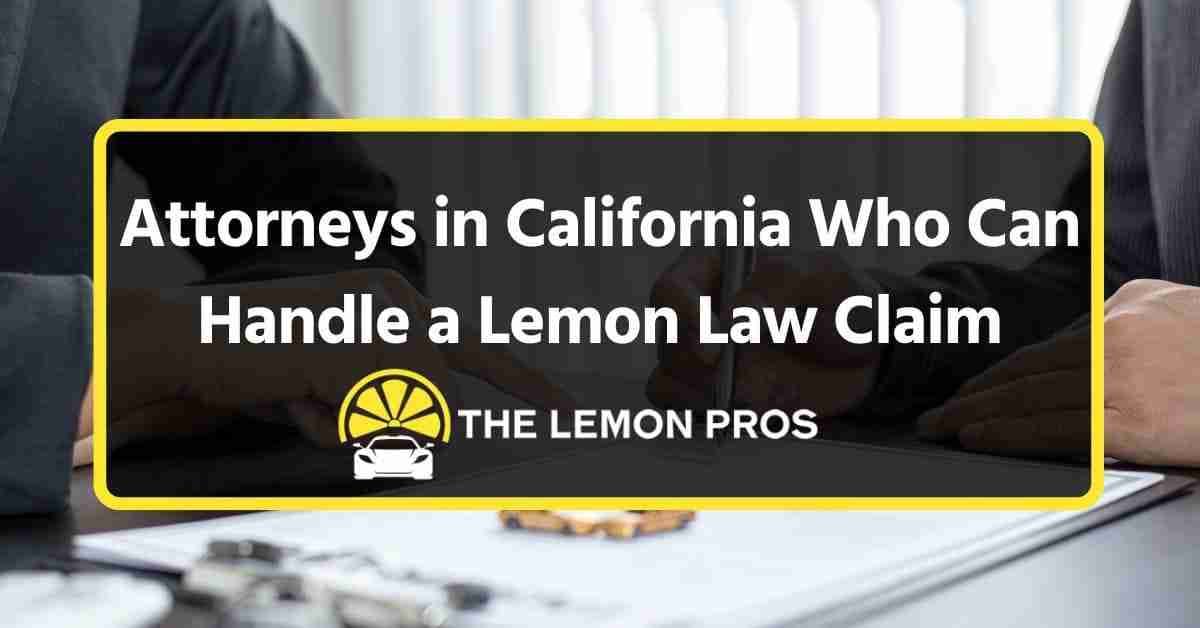 attorneys in california who can handle a lemon law claim beverly hills