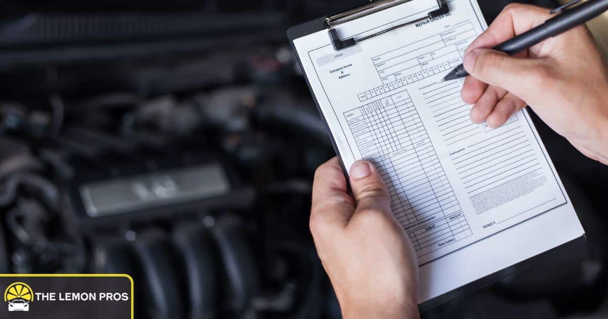 Document the Problems and Repairs