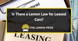 is there a lemon law for leased cars?