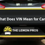 what does vin mean for cars
