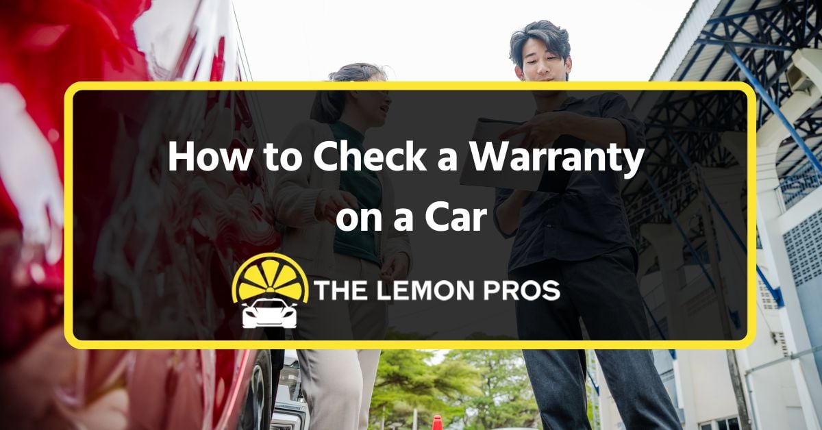 How to Check a Warranty on a Car