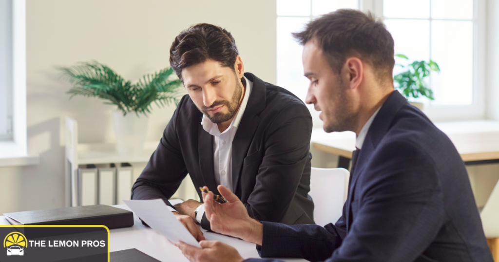 Legal consultation discussing whether lemon laws apply to defective household appliances.