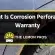 What Is Corrosion Perforation Warranty